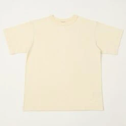 FilMelange Alderson Air Spinning Tenjiku S/S Tee - Natural White