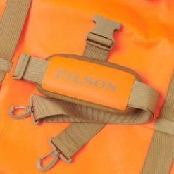 Filson Medium Dry Duffle Bag - Orange -Hartford Sale Store FILSON DRYDUFFLEMEDIUM ORANGE6