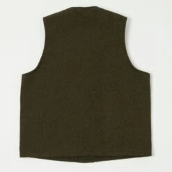 Filson Mackinaw Wool Vest - Forest Green -Hartford Sale Store FILSON MACKINAWWOOLVEST OLIVE1