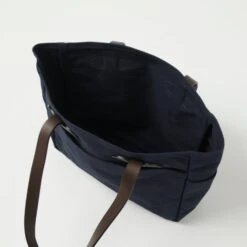 Filson Rugged Twill Tote Bag - Navy -Hartford Sale Store FILSON TOTENOZIP NAVY2