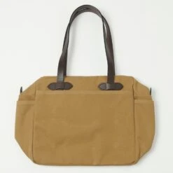 Filson Rugged Twill Tote Bag With Zipper - Tan