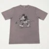 Flea-T 1950s 'Rebel Mickey' Short Sleeve T-Shirt - Navy -Hartford Sale Store FLEAT BWMICKYGUNTEE