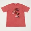 Flea-T 1950s Orange 'Dippy Dawg' Short Sleeve T-Shirt - Red -Hartford Sale Store FLEAT ORANGEDIPPYDAWG 7