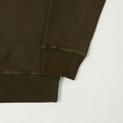 Flea-T 1950s Raglan Plain Sweatshirt - Brown -Hartford Sale Store FLEAT RAGLANSWEAT 5