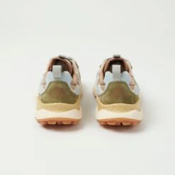 Flower Mountain Yamano 3 Man Suede/Nylon Sneaker - Black/Brown/Army Green -Hartford Sale Store FLOWERMOUNTAIN YAMANO3 BROWN ARMY GREEN3