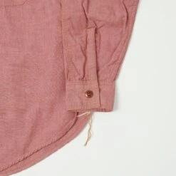 Freewheelers 'Skid Row' Chambray Shirt - Red Chambray -Hartford Sale Store FREEWHEELERS 1