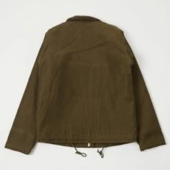 Freewheelers 2231005 Type N-1 Deck Jacket - Dark Red Beige -Hartford Sale Store FREEWHEELERS 2231005TYPEN 1DECKJACKET DARKREDBEIGE1