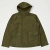 Freewheelers 2321006 'Union Special' Deck Worker Parka - Olive -Hartford Sale Store FREEWHEELERS 2321006DECKWORKERPARKA OLIVE