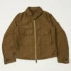 Freewheelers & Co S-8 Aviators' Summer Flying Jacket - Sepia Brown 1 Freewheelers & Co S-8 Aviators' Summer Flying Jacket - Sepia Brown -Hartford Sale Store FREEWHEELERS 2521006S 8AVIATORSSUMMERJACKET 2
