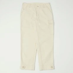 Freewheelers Aviators Trouser - Yarn-Dyed Raw White