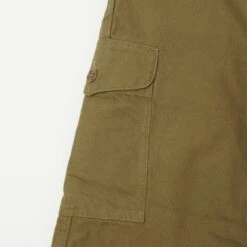 Freewheelers Aviators Trouser - Yarn-Dyed Dark Beige -Hartford Sale Store FREEWHEELERS 36