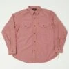Freewheelers 'Skid Row' Chambray Shirt - Red Chambray -Hartford Sale Store FREEWHEELERS 52077779 01bb 4e32 999b 07c92315eaff