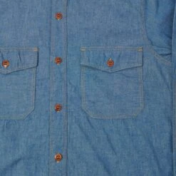 Freewheelers 'Skid Row' Chambray Shirt - Indigo -Hartford Sale Store FREEWHEELERS 7 f9c799ab 5d79 4c87 ab9b a84259d3a7a7