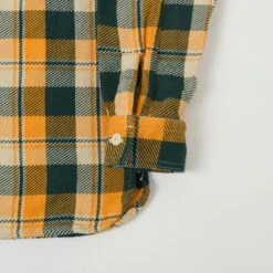 Full Count 4085 Check Flannel Shirt - Yellow/Green -Hartford Sale Store FULLCOUNT13 08c96bf1 2009 4fb8 b0b5 c0c158475591