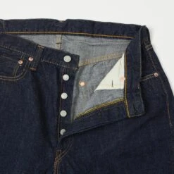 Full Count 0105SSW 11.5oz 'Plain Pocket' Super Smooth Wide Straight Jean - One Wash -Hartford Sale Store FULLCOUNT 0105BKHWJEANS BLACK11