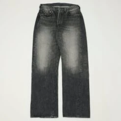 Full Count 0105BKHW 13.7oz Wide Straight Jean - Black Dartford Wash