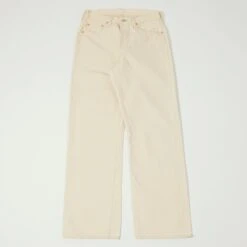 Full Count 0105EC 13oz Wide Straight Jean - Ecru One Wash