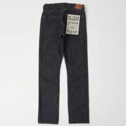 Full Count 1001W 14.4oz Left Hand Slim Tapered Jean - One Wash -Hartford Sale Store FULLCOUNT 1001W144OZLEFTHANDSLIMTAPEREDJEAN INDIGO1