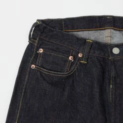 Full Count 1101XXW 15.5oz 'Plain Pocket' Loose Straight Jean - One Wash -Hartford Sale Store FULLCOUNT 1101XXWJEANS INDIGOBLUE4