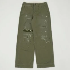 Full Count 1201HW U.S Army Chino 41 Khaki 'Freedom Fighter' - Sage Green
