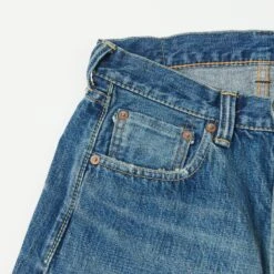 Full Count 1341-1101 13.7oz Loose Straight Jean - Dartford Wash -Hartford Sale Store FULLCOUNT 1341 1101DARTFORDJEANS BLUE4