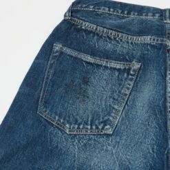 Full Count 1344-0105 13.7oz Wide Straight Jean - More Than Real Wash -Hartford Sale Store FULLCOUNT 1344 0105JEANS INDIGO4