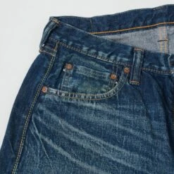 Full Count 1344-0105 13.7oz Wide Straight Jean - More Than Real Wash -Hartford Sale Store FULLCOUNT 1344 0105JEANS INDIGO5