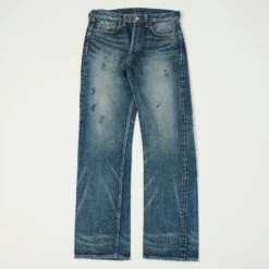 Full Count 1345-1108XX 15.5oz 'Fear Of The Dark' Regular Straight Jean - Heavy Wash