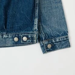 Full Count 2016-2102 13.7oz Type II Denim Jacket - More Than Real Wash -Hartford Sale Store FULLCOUNT 2016 2102TYPEIIDENIMJACKET INDIGOMTRW2