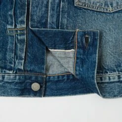 Full Count 2016-2102 13.7oz Type II Denim Jacket - More Than Real Wash -Hartford Sale Store FULLCOUNT 2016 2102TYPEIIDENIMJACKET INDIGOMTRW5