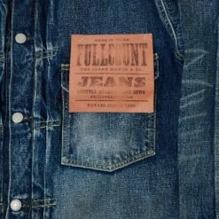 Full Count 2016-2107 'More Than Real' 13.7oz Type I Denim Jacket -Hartford Sale Store FULLCOUNT 2016 2107DENIMJACKET INDIGOBLUE4