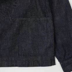 Full Count 2017 USN Denim Pullover Jacket - Indigo Blue -Hartford Sale Store FULLCOUNT 2017 1USNPULLOVERJACKET INDIGO3