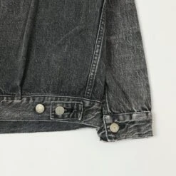 Full Count 2102BHWK 13.7oz Type II Denim Jacket - Black Dartford Wash -Hartford Sale Store FULLCOUNT 2102BHWKTYPEIIDENIMJACKET 5