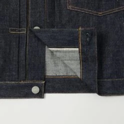 Full Count 2107 13.7oz Type I Denim Jacket - Raw -Hartford Sale Store FULLCOUNT 2107TYPEIDENIMJACKET INDIGO6