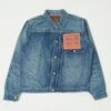 Full Count 2978-2107SS 'Super Smooth' 11.5oz Type I Denim Jacket - Dartford Wash -Hartford Sale Store FULLCOUNT 2978 2107SSJACKET BLUE