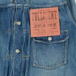 Full Count 2978-2107SS 'Super Smooth' 11.5oz Type I Denim Jacket - Dartford Wash -Hartford Sale Store FULLCOUNT 2978 2107SSJACKET BLUE1