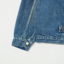 Full Count 2978-2107SS 'Super Smooth' 11.5oz Type I Denim Jacket - Dartford Wash -Hartford Sale Store FULLCOUNT 2978 2107SSJACKET BLUE4