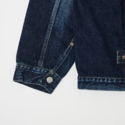 Full Count 2980-2107 'Half Way There' Type I Denim Jacket - Washed -Hartford Sale Store FULLCOUNT 2980 2107DENIMJACKET INIDGOBLUE3