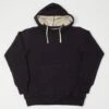 Full Count 3745-22 Cotton Fleece Hoodie - Navy -Hartford Sale Store FULLCOUNT 3745AFTERHOODSWEAT NAVY