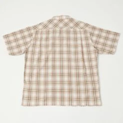 Full Count 4075-2 Broad Check Open Collar Shirt - Pink -Hartford Sale Store FULLCOUNT 4075 2CHECKOPENCOLLARSHIRT PINK1