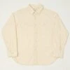 Full Count 4087-2 Twill Work Shirt - Ecru -Hartford Sale Store FULLCOUNT 4087 2TWILLSHIRT 5