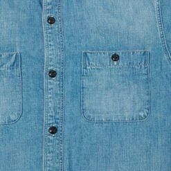 Full Count 4890HW Denim Work Shirt - Heavy Wash -Hartford Sale Store FULLCOUNT 4890HW 24LSSHIRT HEAVYWASH3