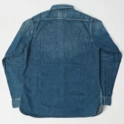 Full Count 4890HW Denim Work Shirt - Hand Wash -Hartford Sale Store FULLCOUNT 4890HWDENIMWORKSHIRT INDIGOBLUE1