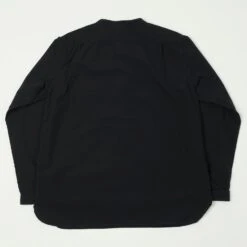 Full Count 4900 Stand Collar Pullover Chambray Shirt - Black -Hartford Sale Store FULLCOUNT 4900PULLOVERSHIRT BLACK1