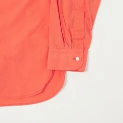 Full Count 4993 1930s Cotton Dress Shirt - Orange -Hartford Sale Store FULLCOUNT 4993DRESSSHIRT ORANGE1