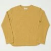 Full Count 5964 Heavyweight Waffle LS Tee - Camel -Hartford Sale Store FULLCOUNT 5964LSWAFFLETEE YELLOW