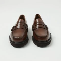 G.H. Bass Weejun 90s Larson Penny Loafer - Mid Brown -Hartford Sale Store GHBASS WEEJUN90LARSONLOAFER BROWN1
