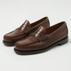 G.H. Bass Weejun Larson Moc Penny Loafer - Mid Brown