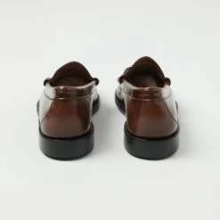 G.H. Bass Weejun Larson Moc Penny Loafer - Mid Brown -Hartford Sale Store GHBASS WEEJUNLARSONMOCLOAFER BROWN2