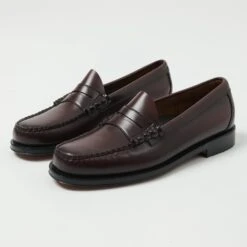 G.H. Bass Weejun Larson Moc Penny Loafer - Wine